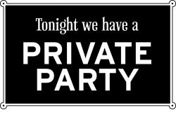 The image for PRIVATE PARTY